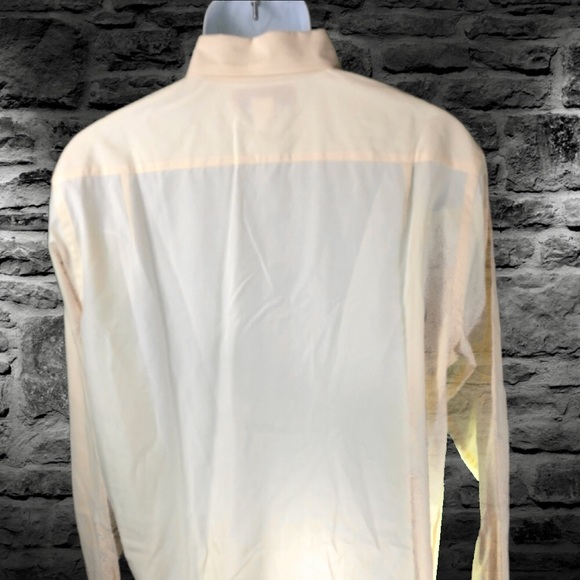 Banana Republic - Yellow Dress Shirt - Men’s M - Picture 6 of 7